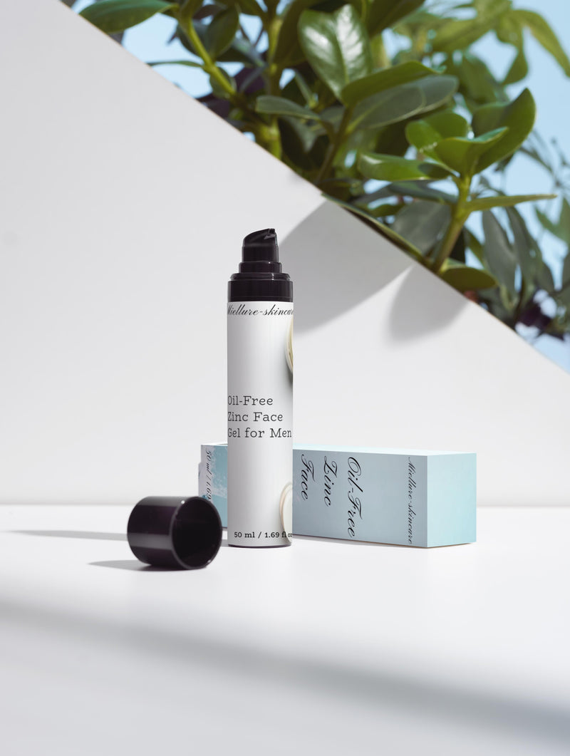 Oil-Free Zinc Face Gel for Men
