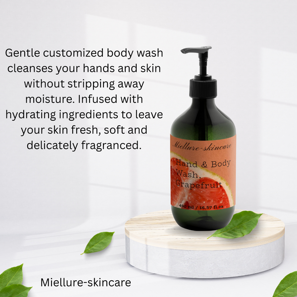 Hand & Body Wash, Grapefruit