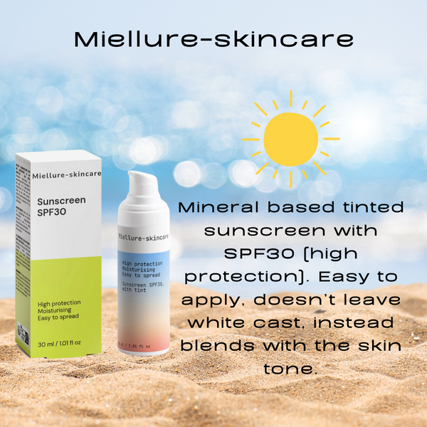 Mineral Sunscreen SPF30 for Face & Body, no tint